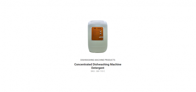 Detergent For Dishwashing Machine (GB-110C)