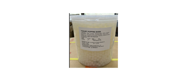 Yogurt Popping Ball (4tub per ctn)